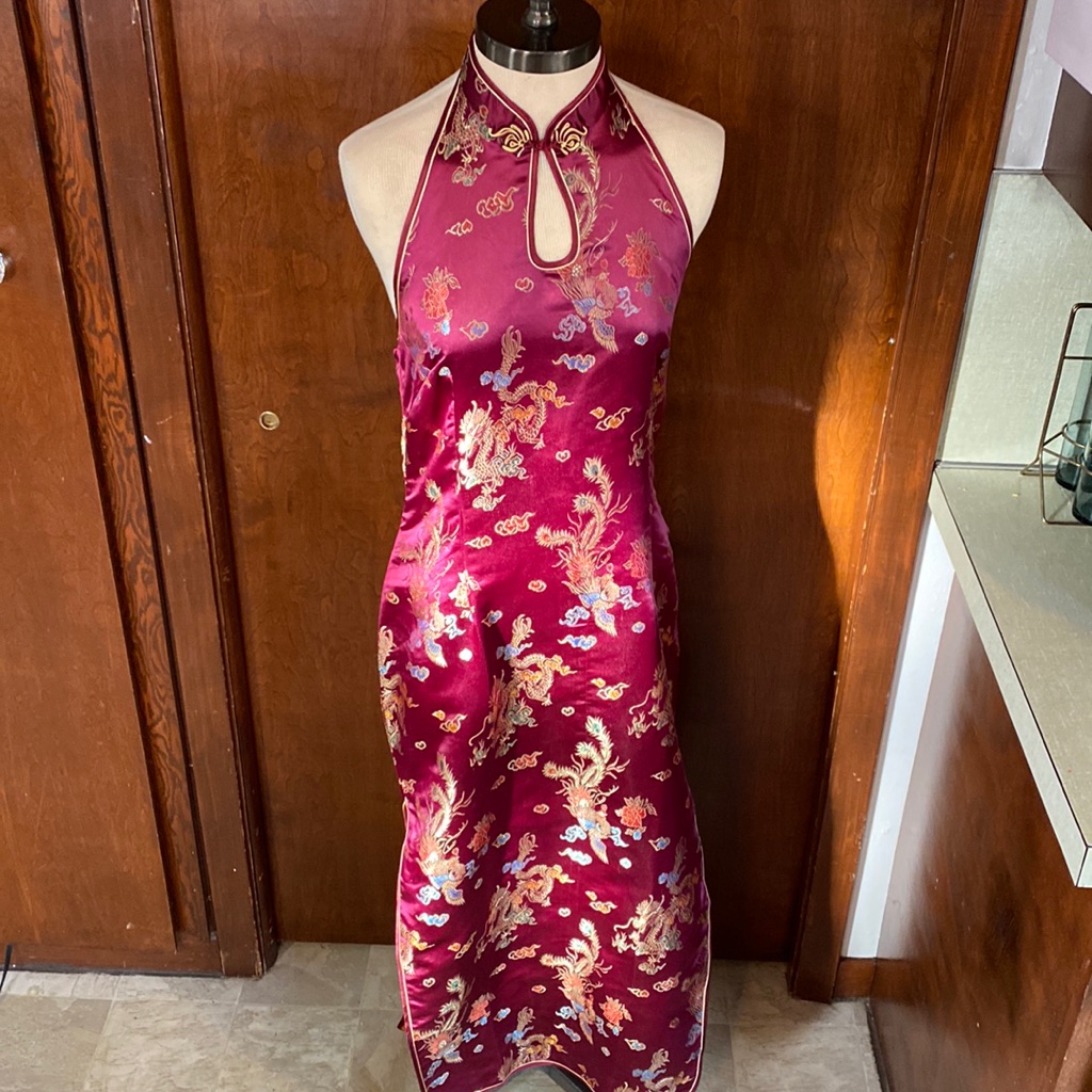 Authentic Japanese Halter Party Dress